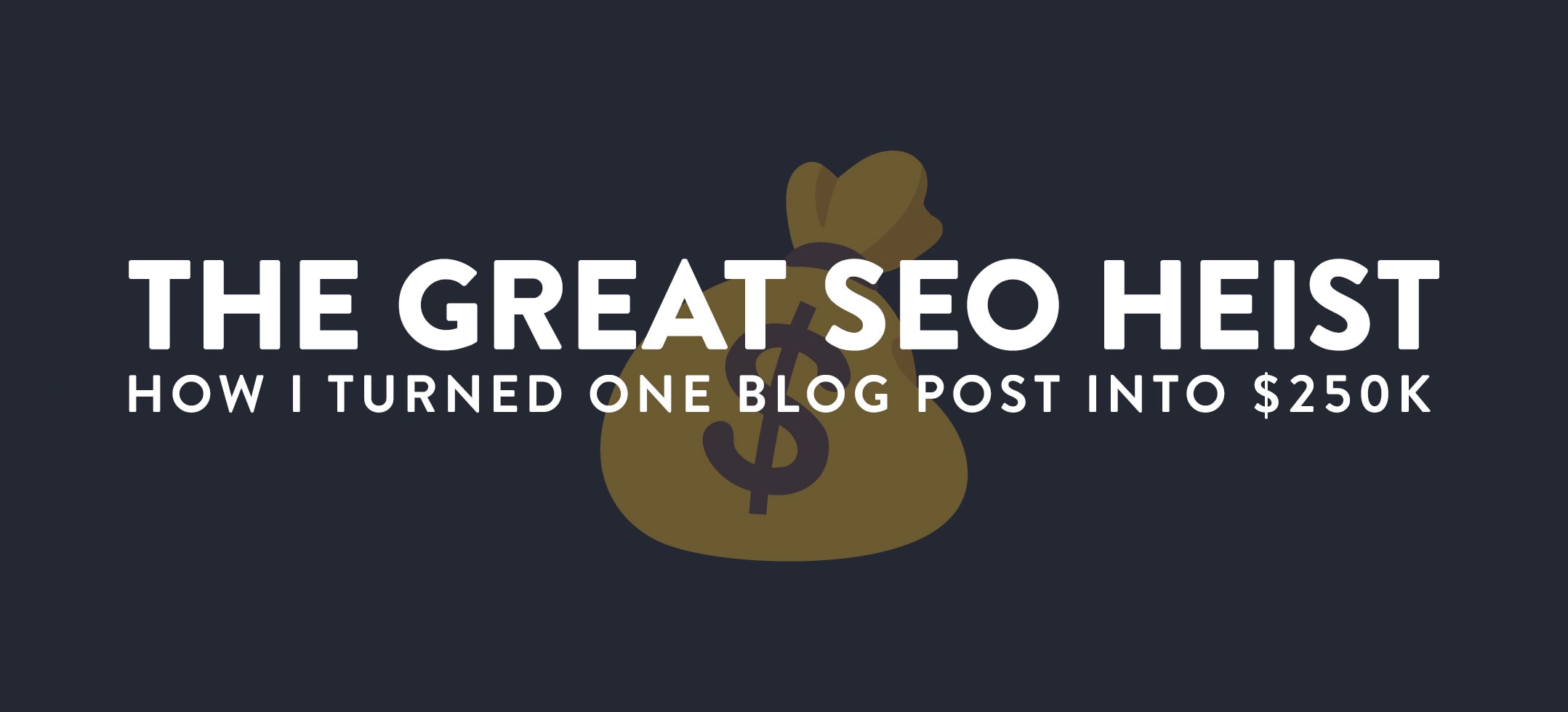 The Great SEO Heist